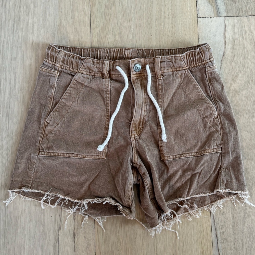 American Eagle Outfitters Brown Denim Shorts